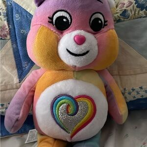 Care Bears Colorful Plush Doll with Heart Design